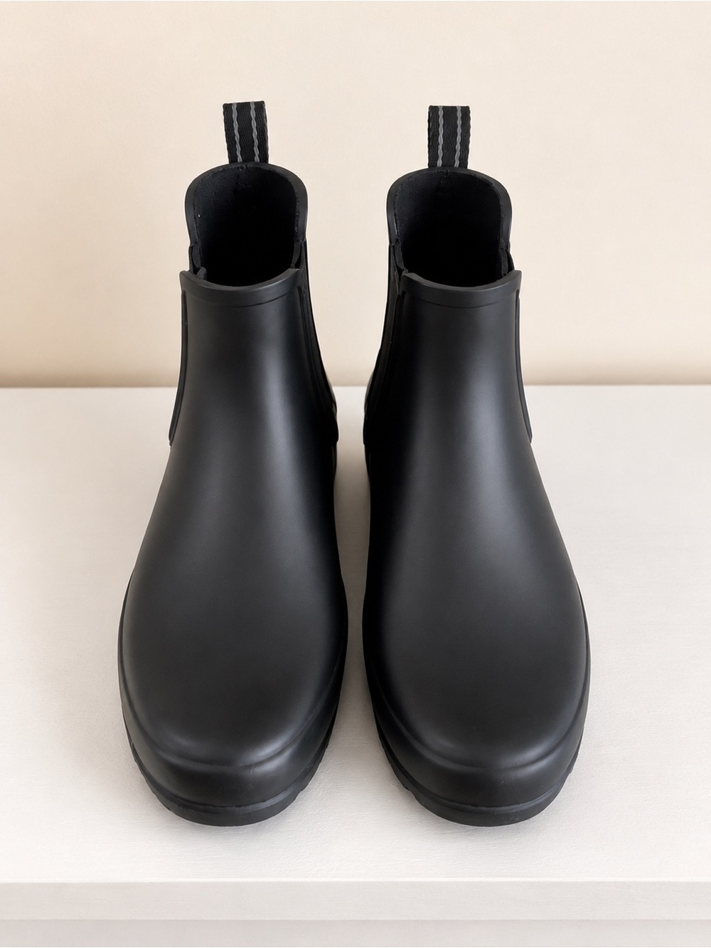 Hunter Original Chelsea Rain Boots Matte Black US 8 EU 39 Waterproof